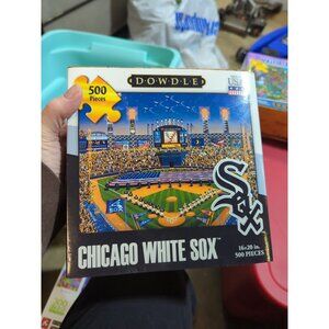 Chicago White Sox Dowdle Puzzle 500 Piece - Sealed -Age 4 up Double Boxed New
